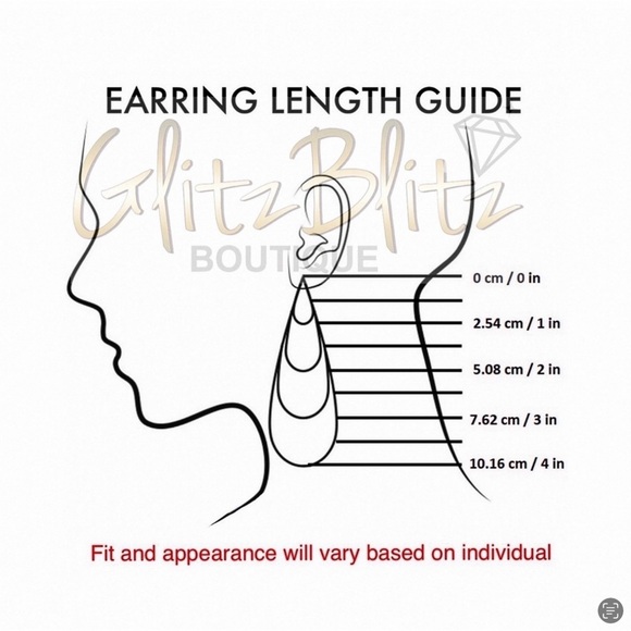 Any 4/$25! Silver Crystal Teardrop Lever Back Earring - Picture 5 of 6